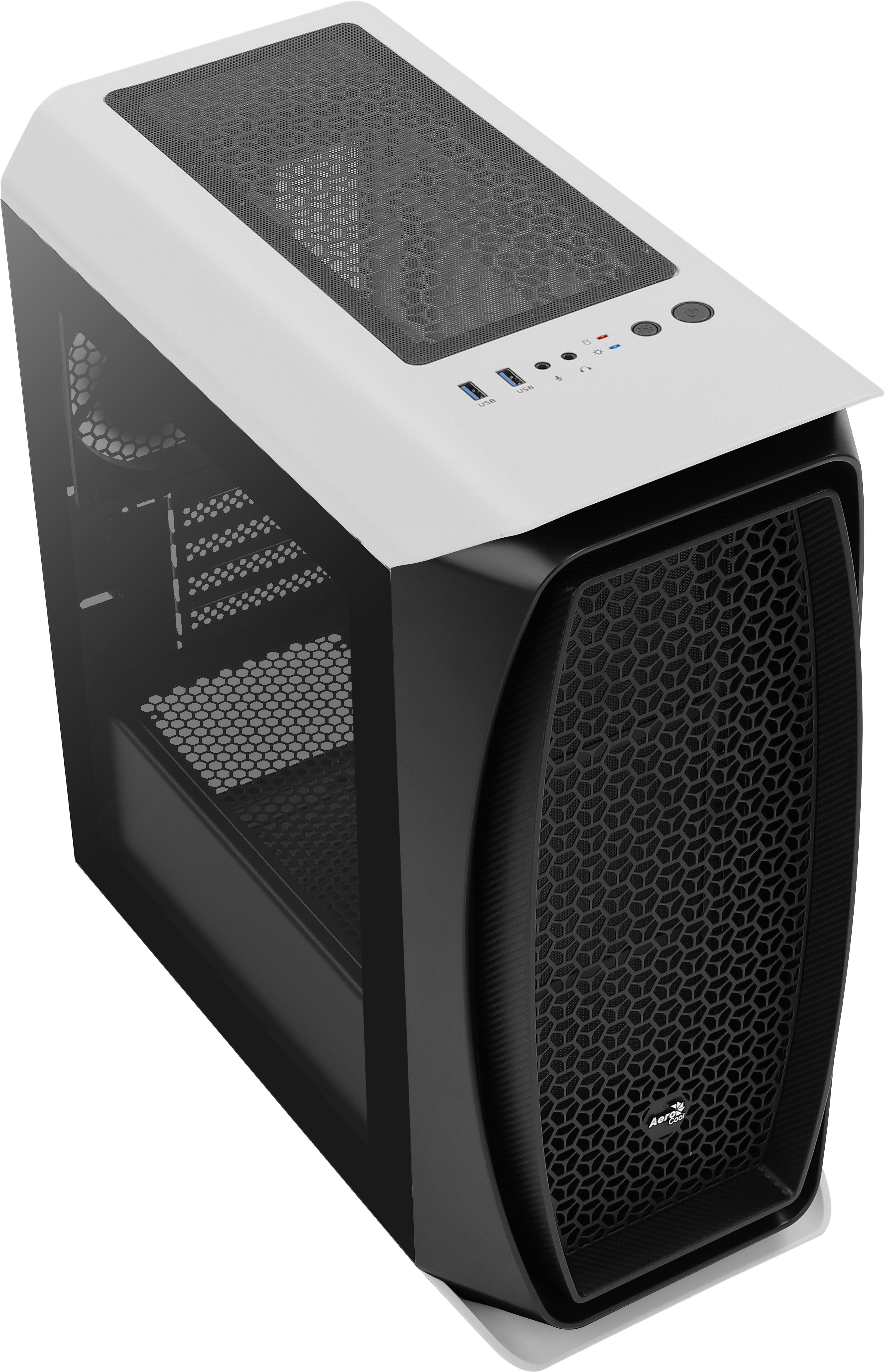 Caja Semitorre Aerocool Aero One Mini White 2*Usb 3.0 Hd Audio+Mic