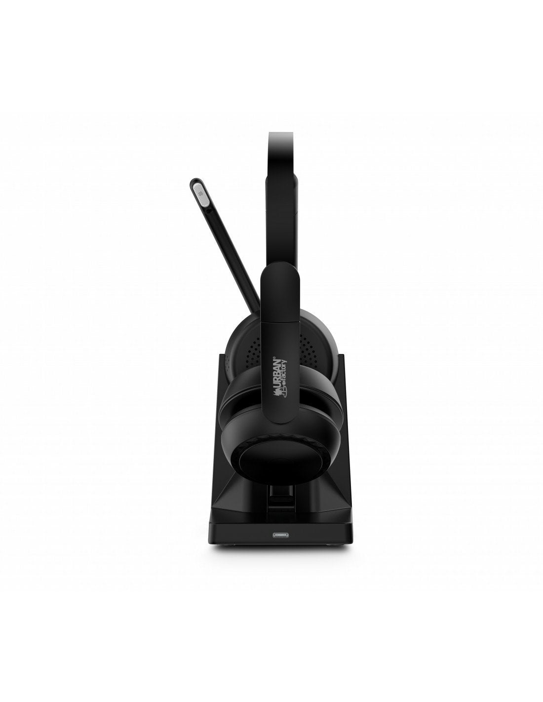 EAN 3760170883021 - Urban Factory MOVEE MAX Auriculares Inalámbrico Diadema Juego USB tipo A Bluetooth Base de carga Negro imagen 8