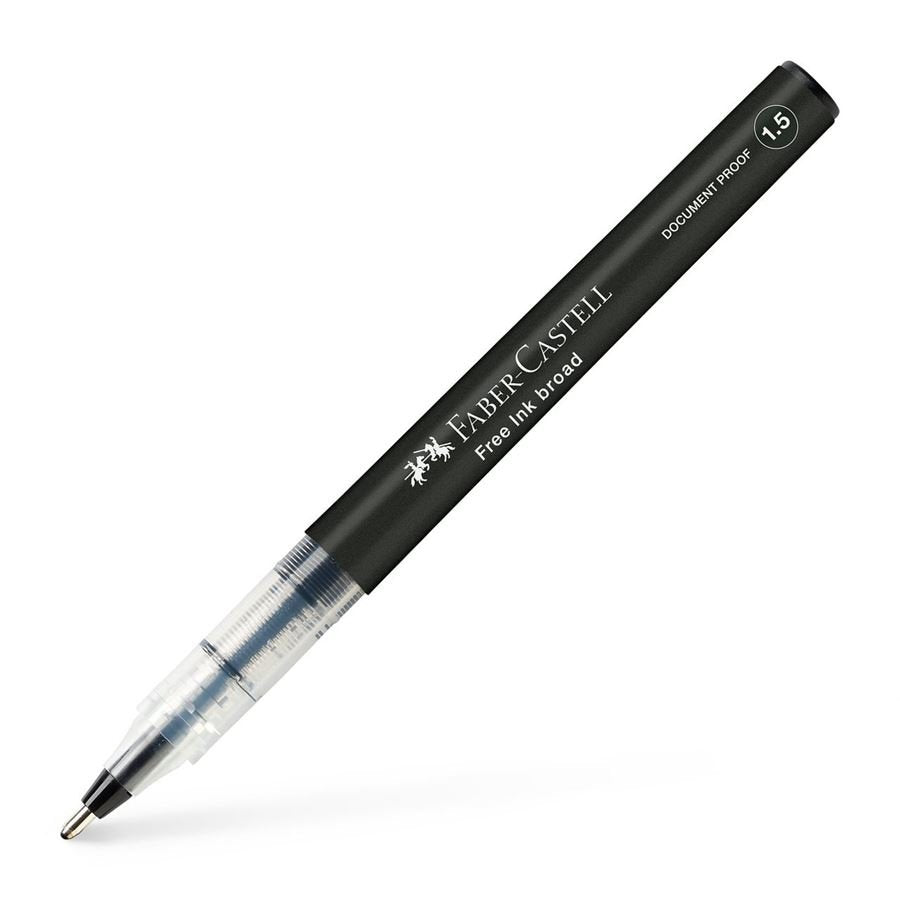 Faber-Castell Roller Free Ink 1.5 Negro