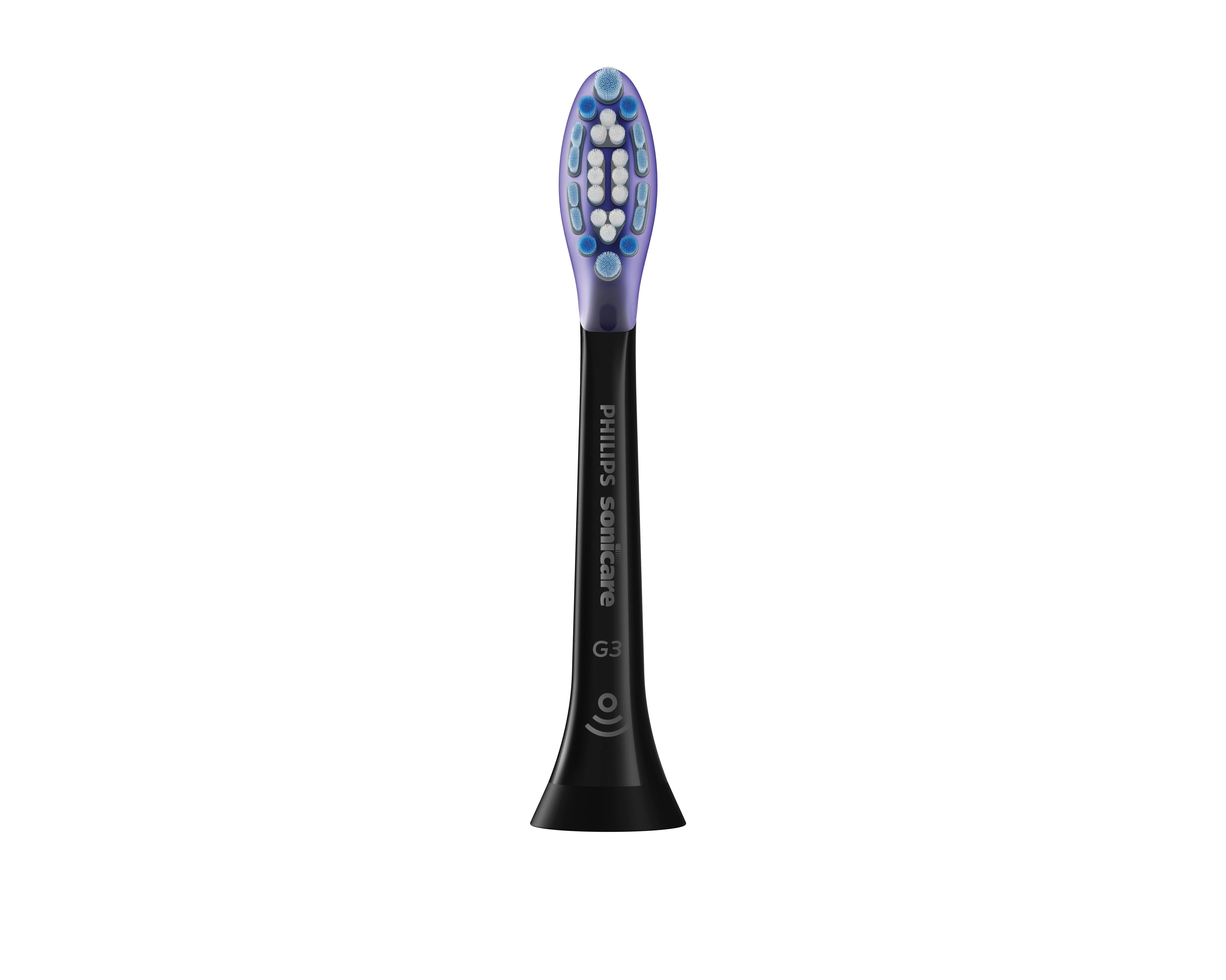 EAN 8710103805649 - Philips Sonicare HX9052/33 cepillo de cabello 2 pieza(s) Negro imagen 1