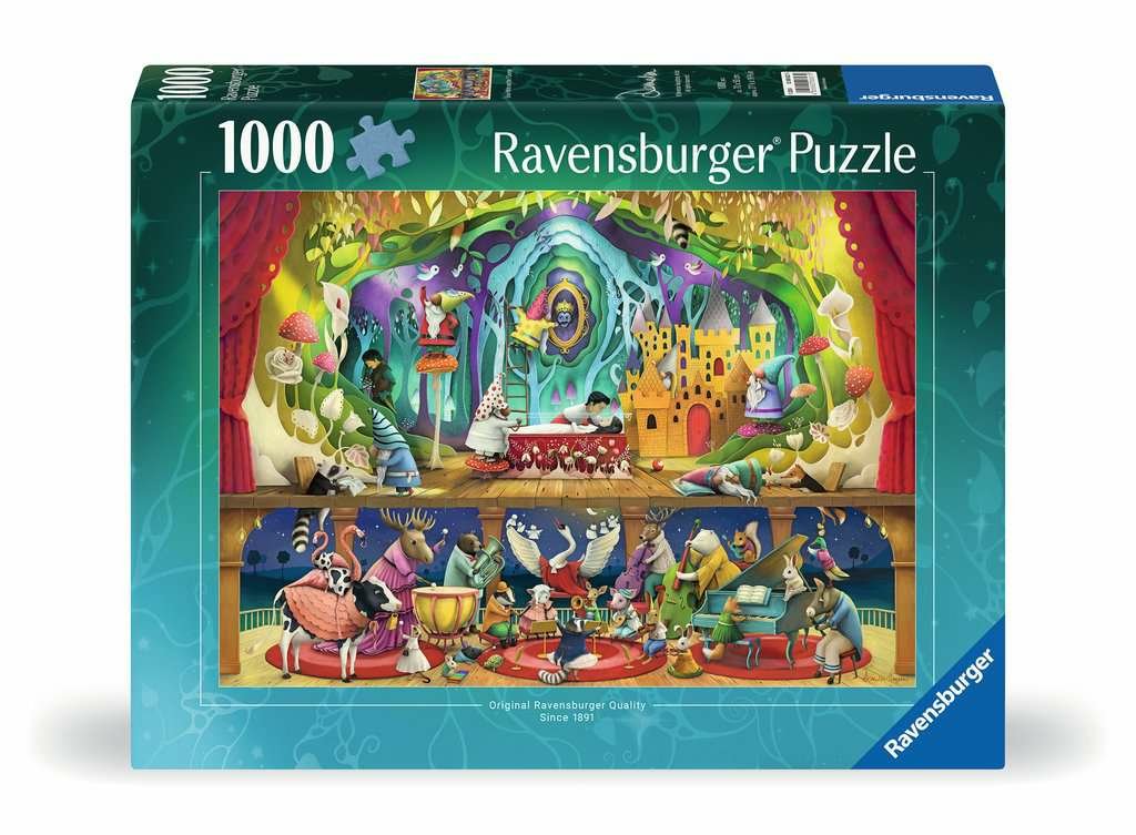 Rompecabezas De Ravensburger - Blancanieves Y Las 7 Partes Enanas 1000 12000827