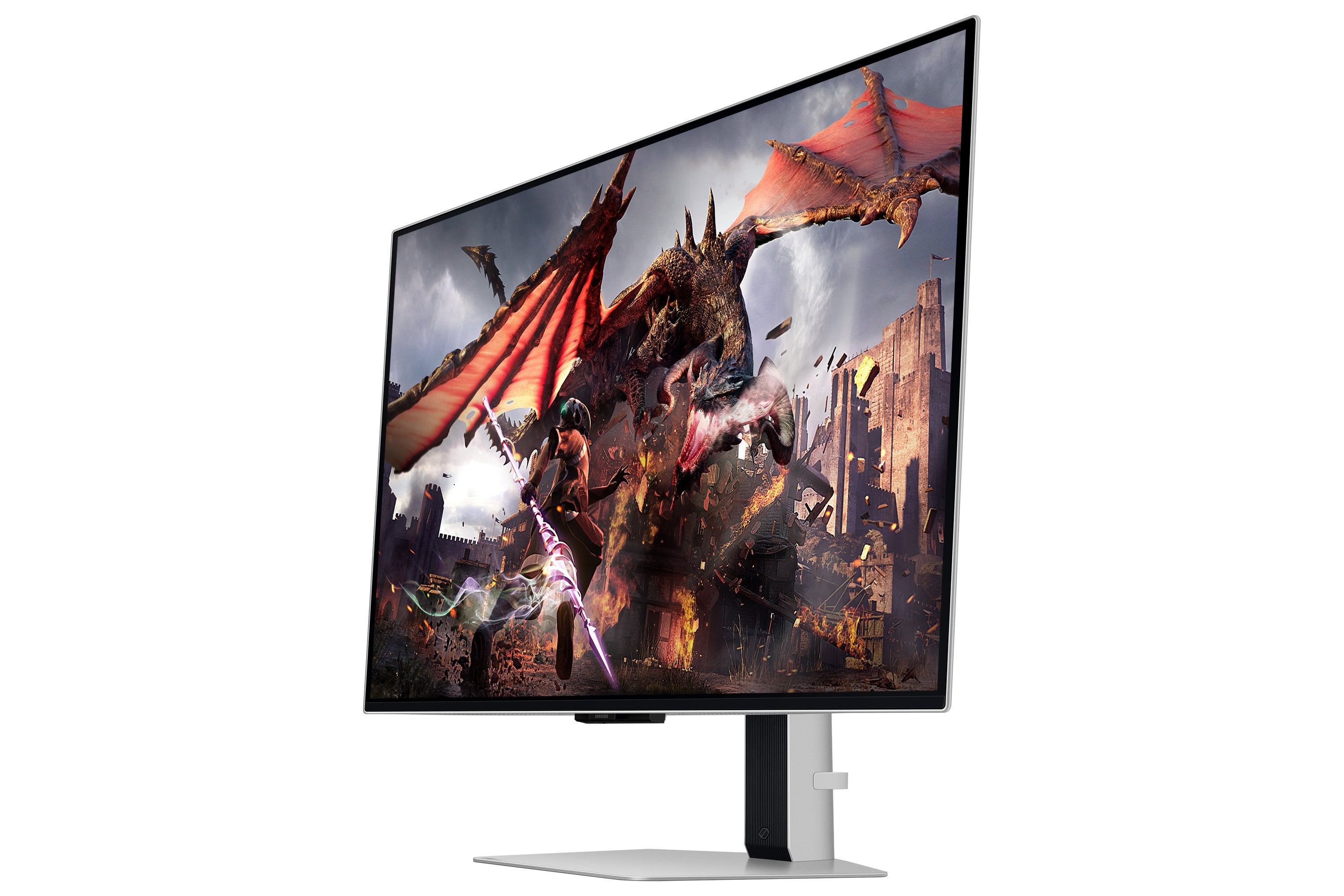 EAN 8806095494142 - Samsung G80SD pantalla para PC 81,3 cm (32") 3840 x 2160 Pixeles 4K Ultra HD OLED Plata imagen 7
