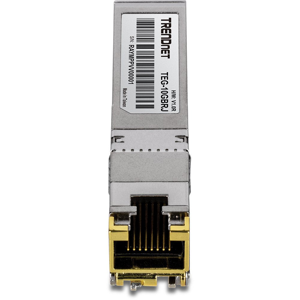 Trendnet Teg-10gbrj Red Modulo Transceptor Cobre 10000 Mbit/S Rj-45
