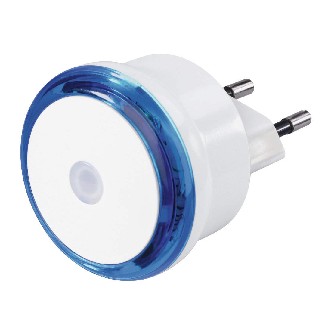 Hama Basic Luz Led Nocturna Con Enchufe - Ip20 - Sensor De Luz - 5x5x7cm - Blanco