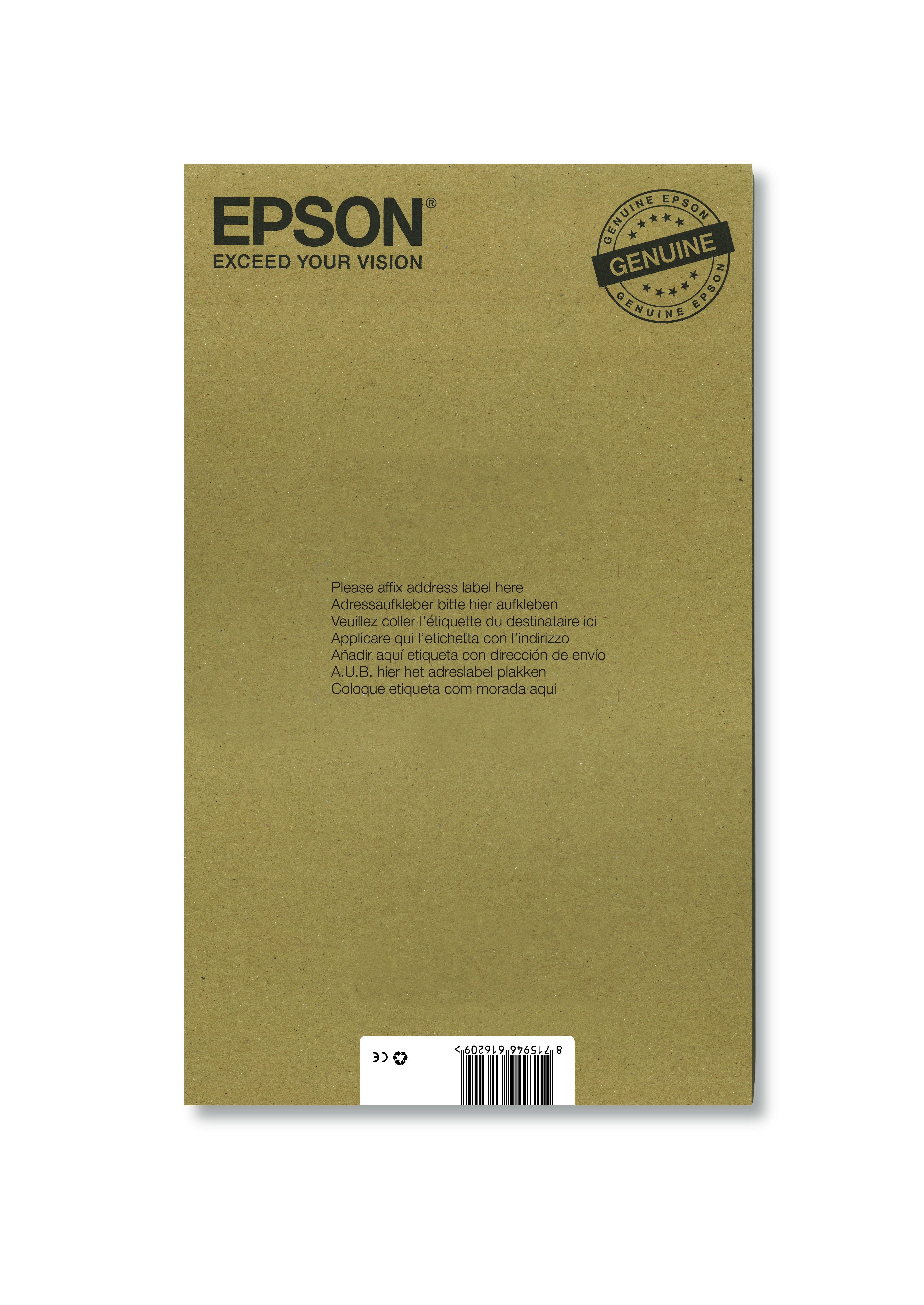 Epson 33xl Multipack Paquete De 5 Xl Negro Amarillo Cián Magenta Photo Negro Original Cartucho De Tinta Para Expression Home Xp-635 830 Expression Premium Xp-530 540 630 635 640 645 830 900
