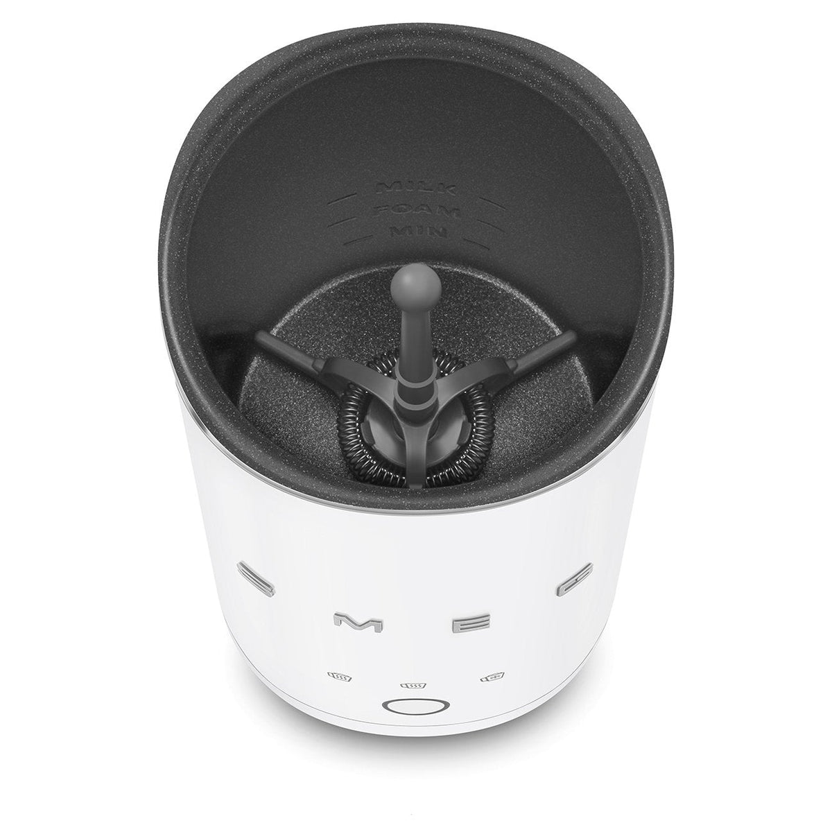 Smeg Mff02whmeu Espumador De Leche, Blanco Mate