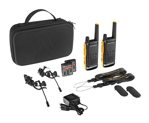 Motorola T82 Extrem Walkie Talkie Duo Uk Con Adapt