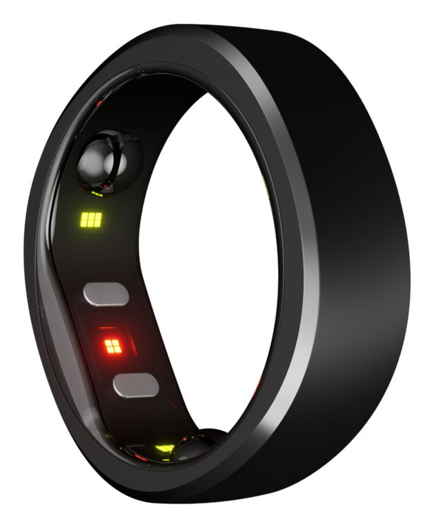 Anillo Inteligente Ringconn Gen2, Negro, Verde 11