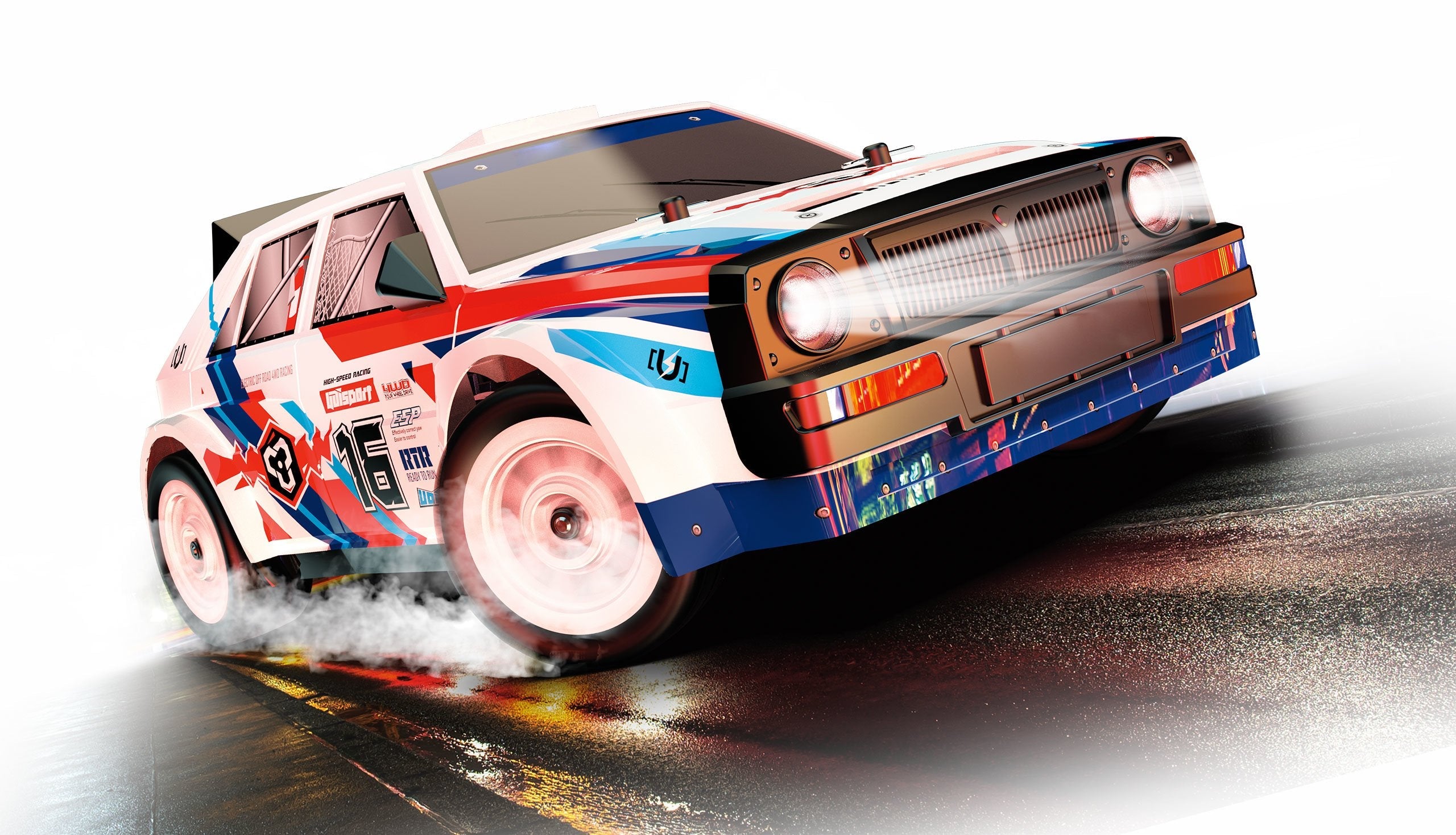 Amewi Rc Auto Lr16 Rally Li-Ion Akku 1200mah Brushed 14+