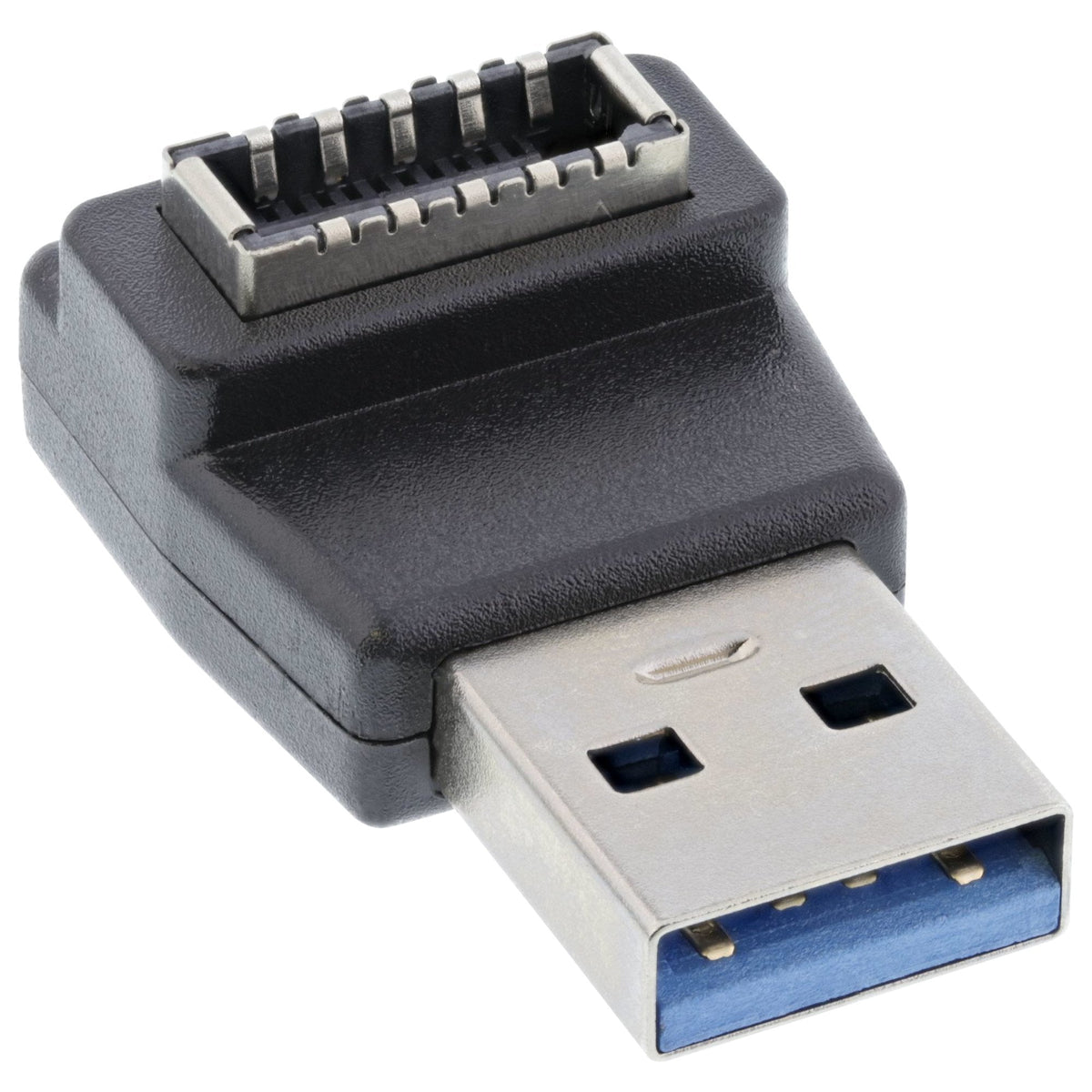 Inline® Usb 3.2 Adapter, Usb-A Macho A Internal Usb-E Front Panel Socket