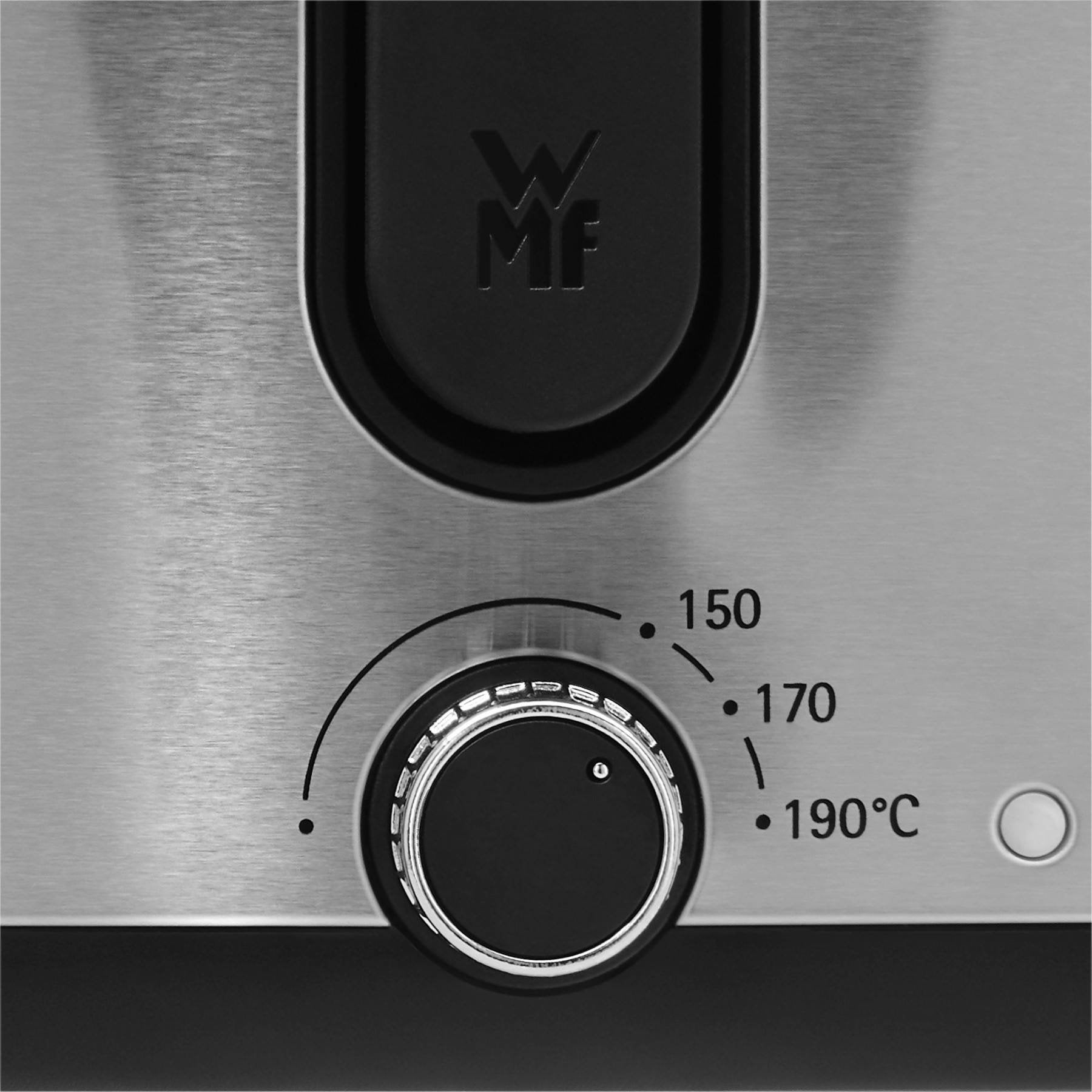 EAN 4211129141123 - WMF KITCHENminis 0415490011 Sencillo Independiente 1000 W Freidora Negro, Acero inoxidable imagen 13