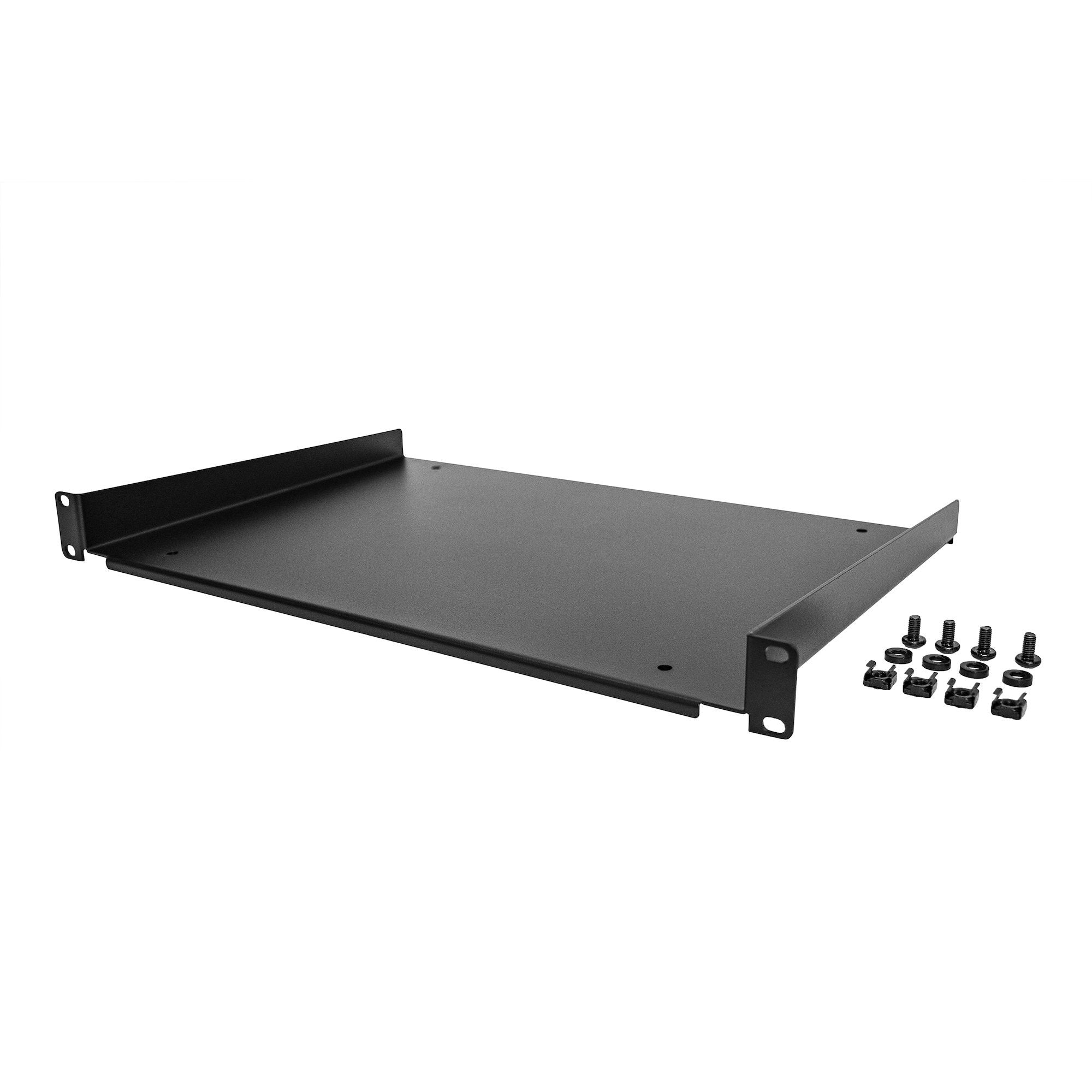 Startech Estante 1u Para Rack 19"  Capacidad De 25kg 12" De Profundidad