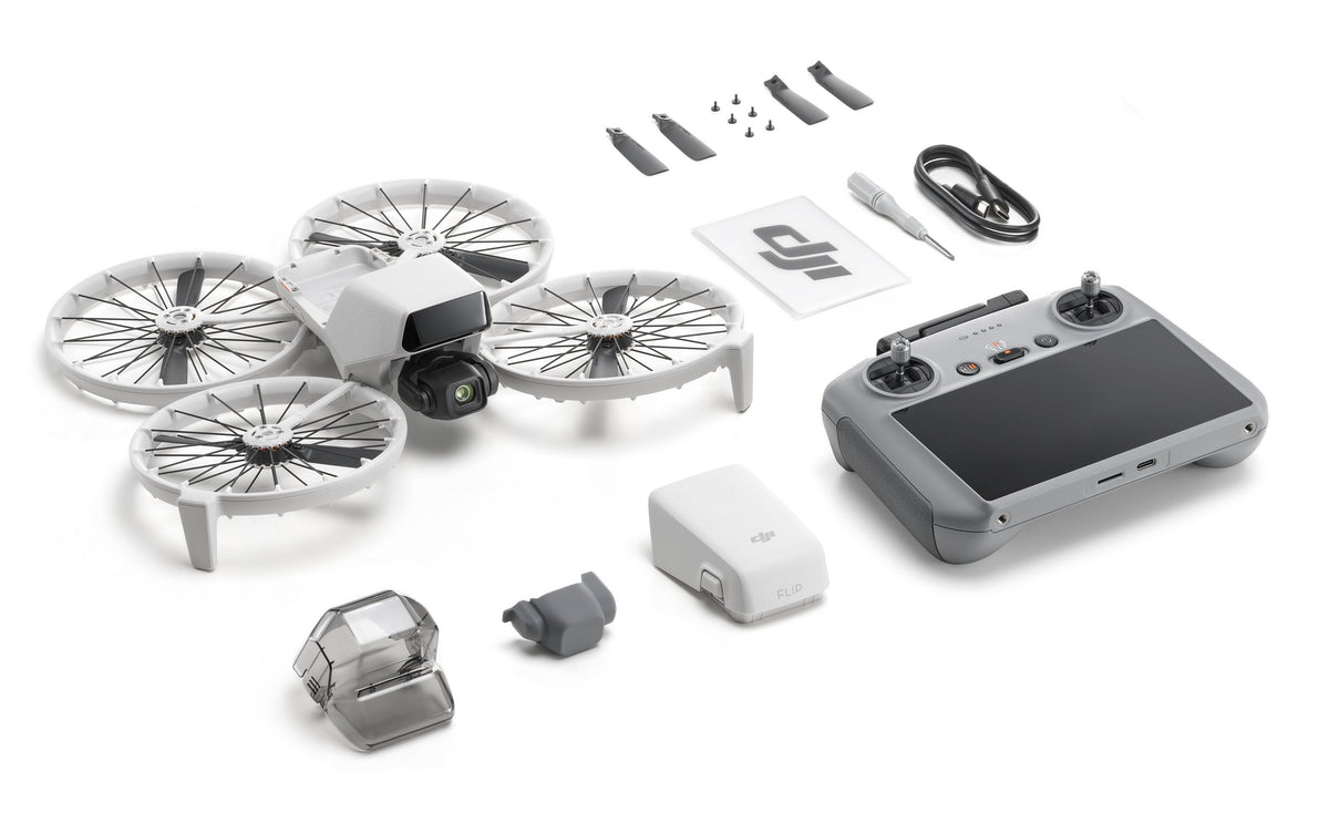 EAN 6941565994004 - DJI Flip 4 rotores Cuadricóptero 48 MP 3840 x 2160 Pixeles 3110 mAh Negro, Blanco imagen 1