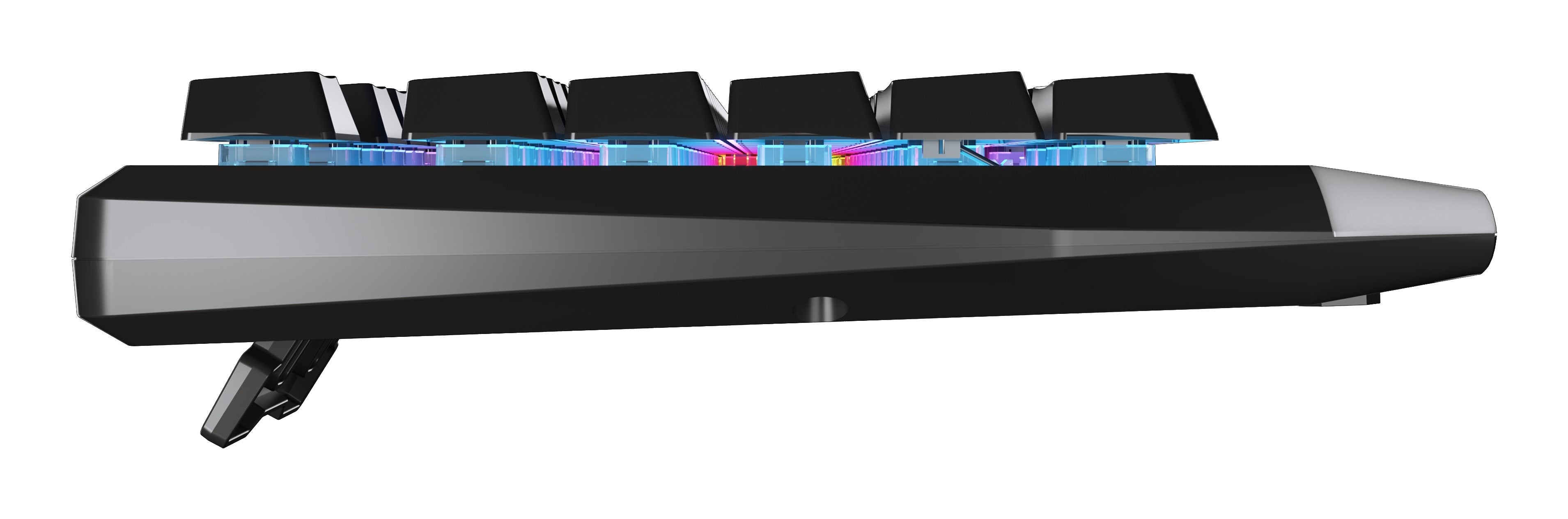 Natec Genesis Teclado (Ingles) Gaming Keyboard Rhod 300 Rgb Us Layout