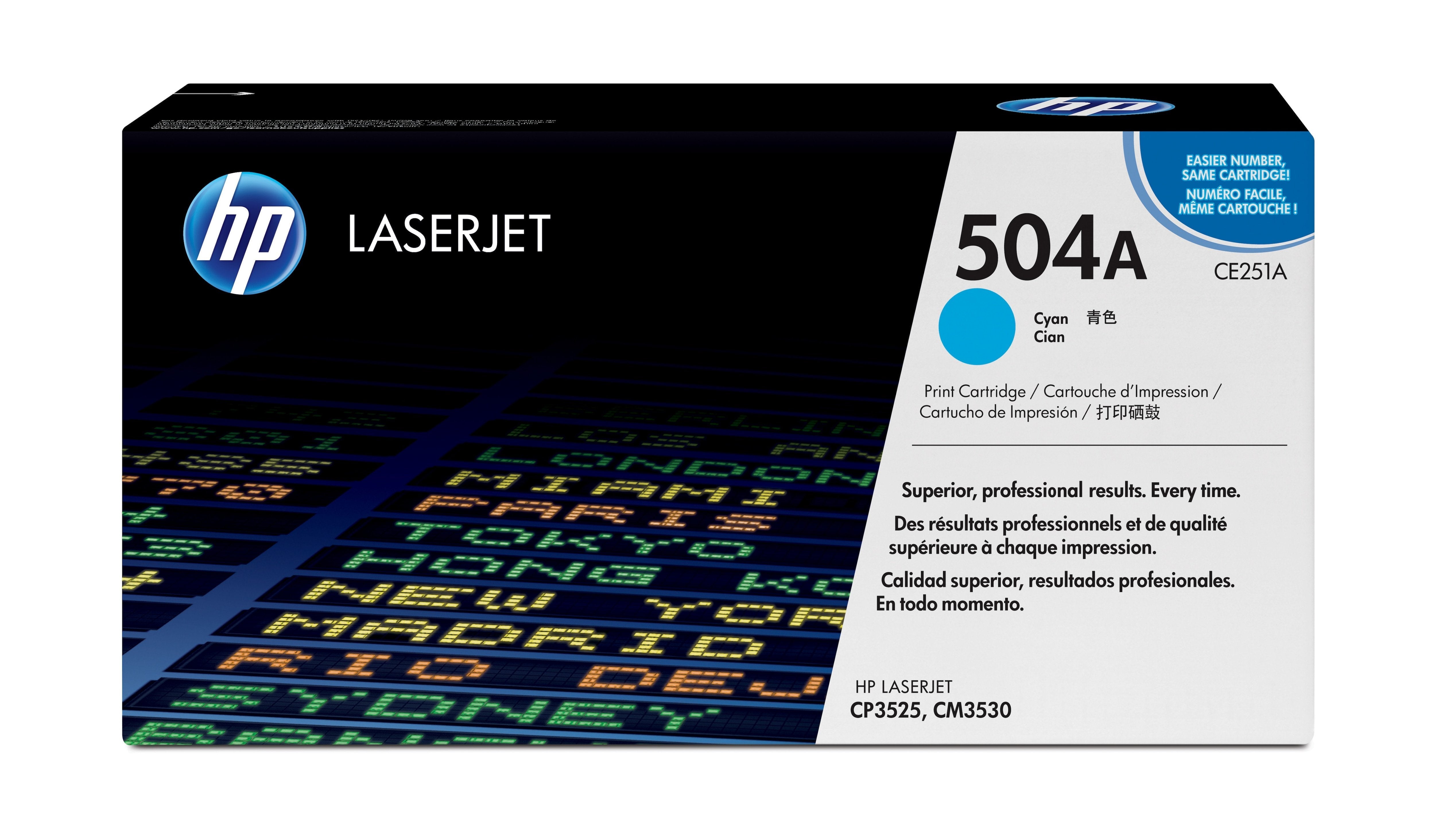 Toner Original Hp Laserjet 504a Cian Ce251a