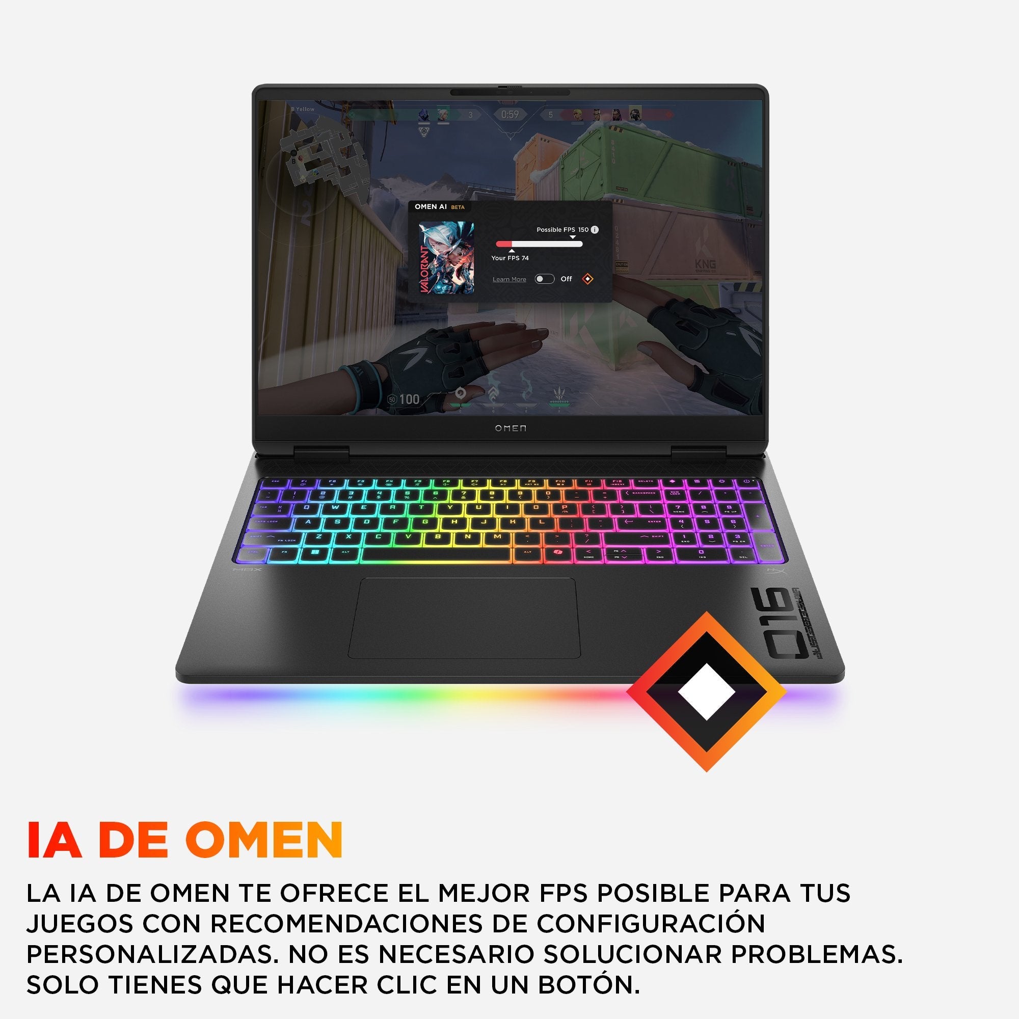 EAN 198990457772 - HP OMEN MAX 16-ah0000ns Intel Core Ultra 9 275HX Portátil 40,6 cm (16") WQXGA 32 GB DDR5-SDRAM 1 TB SSD NV imagen 2