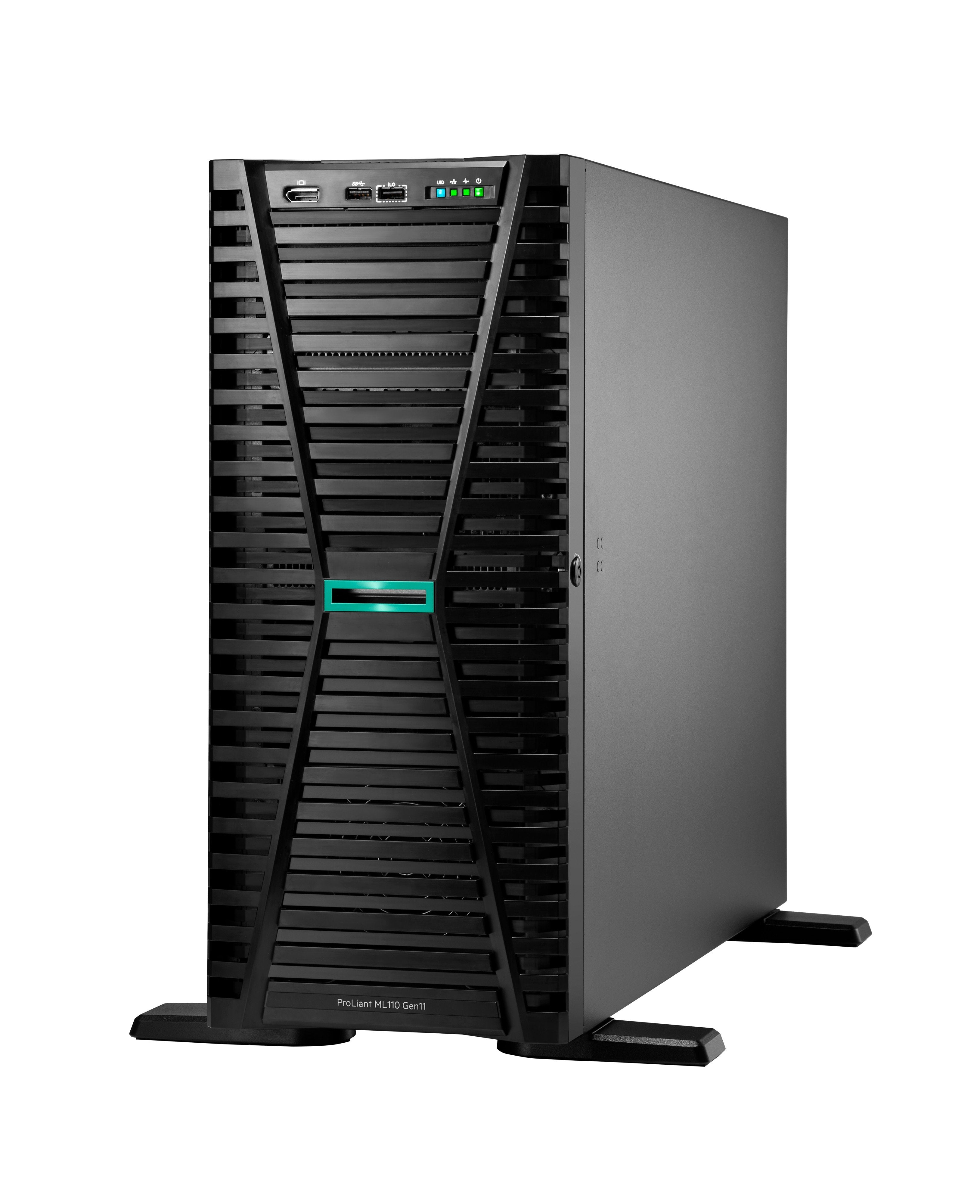 Servidor Hpe Proliant Ml110 Gen11 Intel Xeon Silver 4514y 64gb Ram 2x 480gb Sata