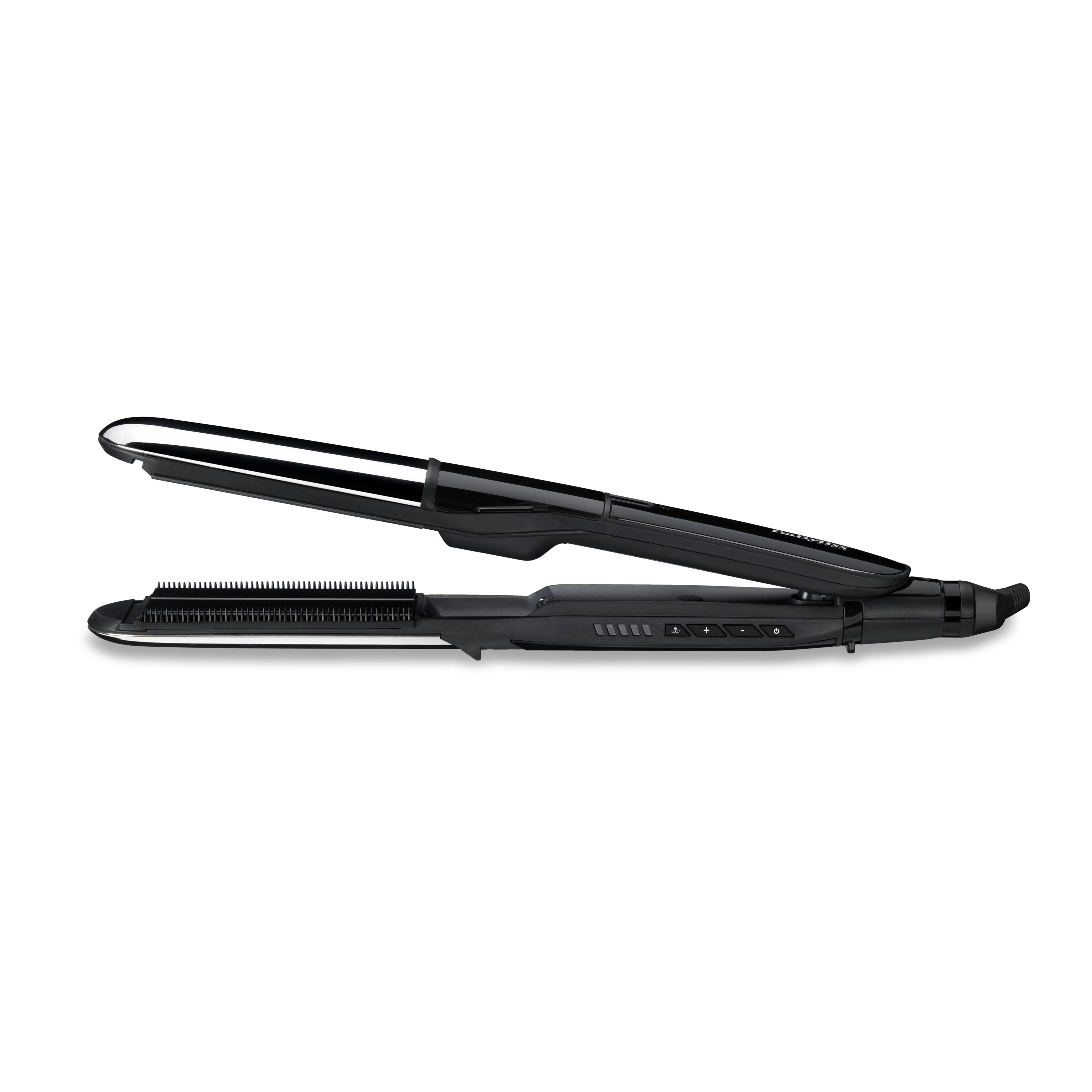 EAN 3030050153408 - BaByliss Steam Mist Styler Plancha de pelo Vapor Negro, Plata 67 W 2,5 m imagen 2