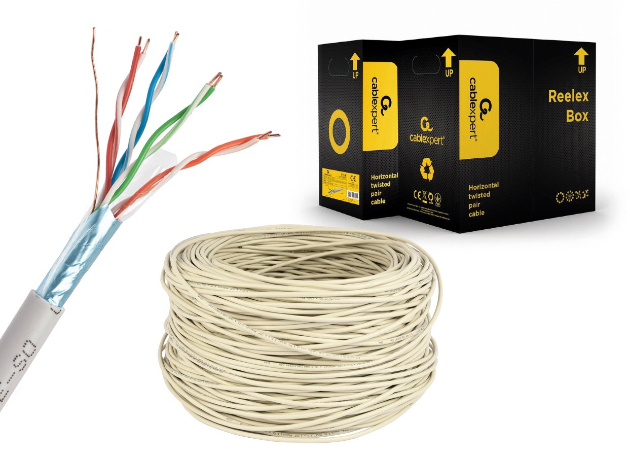 EAN 8716309016490 - Gembird 305m Cat5e FTP cable de red Gris F/UTP (FTP) imagen 3
