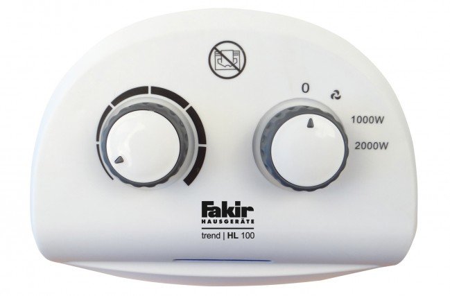 Fakir Trend Hl 100 Ws Gr Calefactor Con Ventilador 2000w 2 Heizstufen