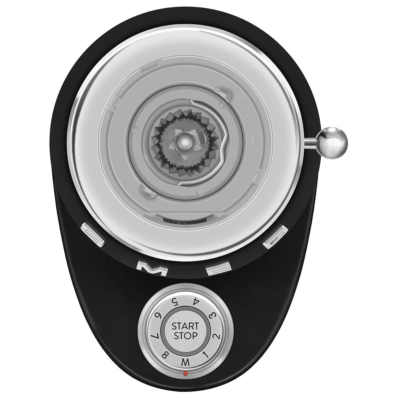 Smeg Kaffeemühle Cgf03bleu, 15 Mahlgrade, 240g Bohnenbeh., 150w, Negro
