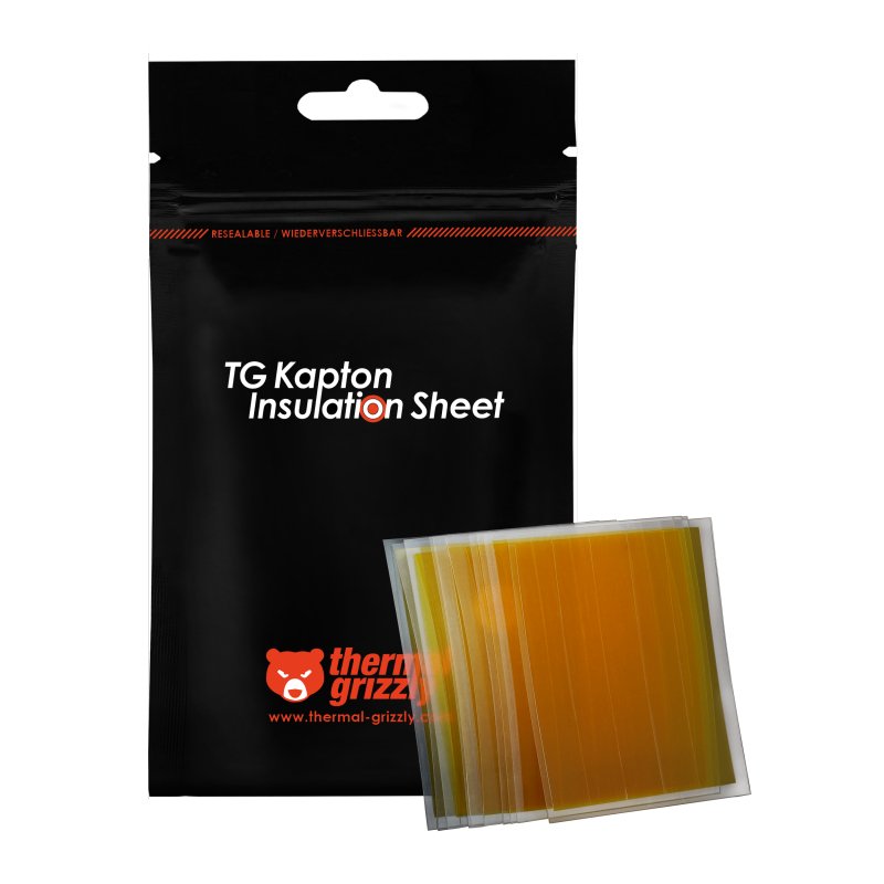 EAN 4260711991110 - Thermal Grizzly Kapton Insulation Sheet Lámina aislante imagen 4