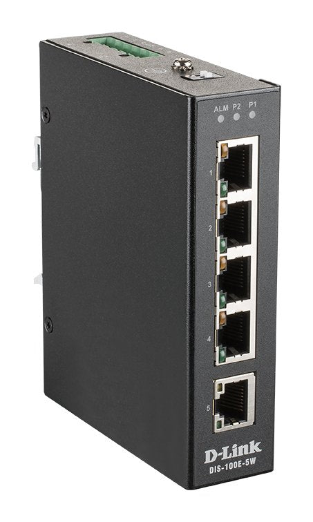 Switch D-Link Dis-100e-5w 5 Puertos Rj-45 10 100