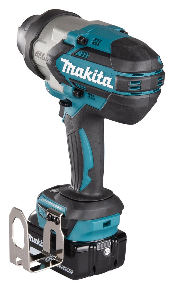 EAN 0197050001009 - Makita DTW1004Z atornilladora de impacto con batería 1/2" 2200 RPM 1050 Nm Negro, Turquesa 18 V imagen 3