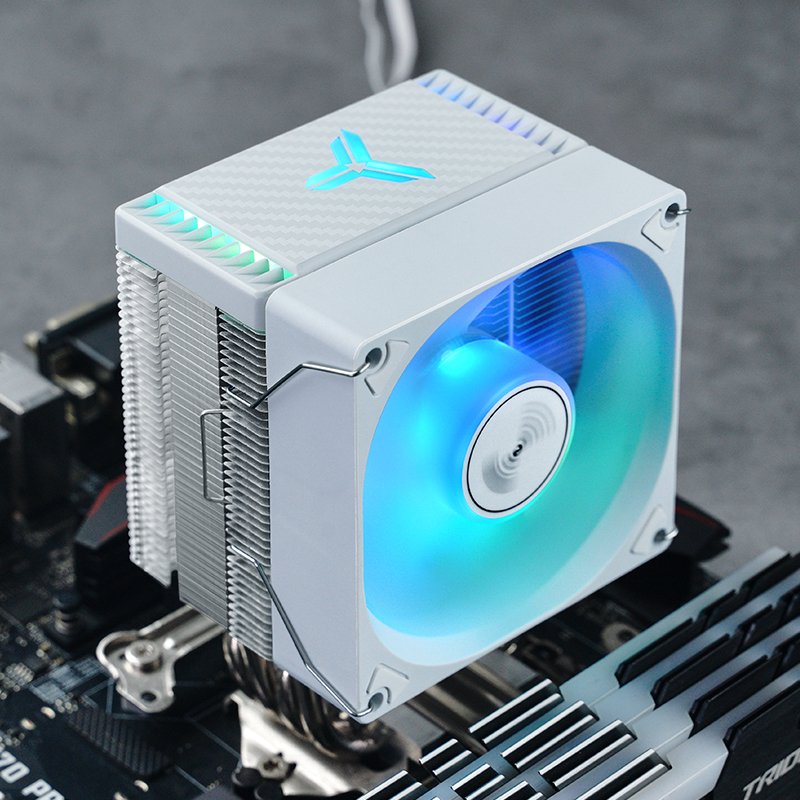 K Jonsbo Cr-1400 Evo Cpu Disipador, 92mm - Blanco