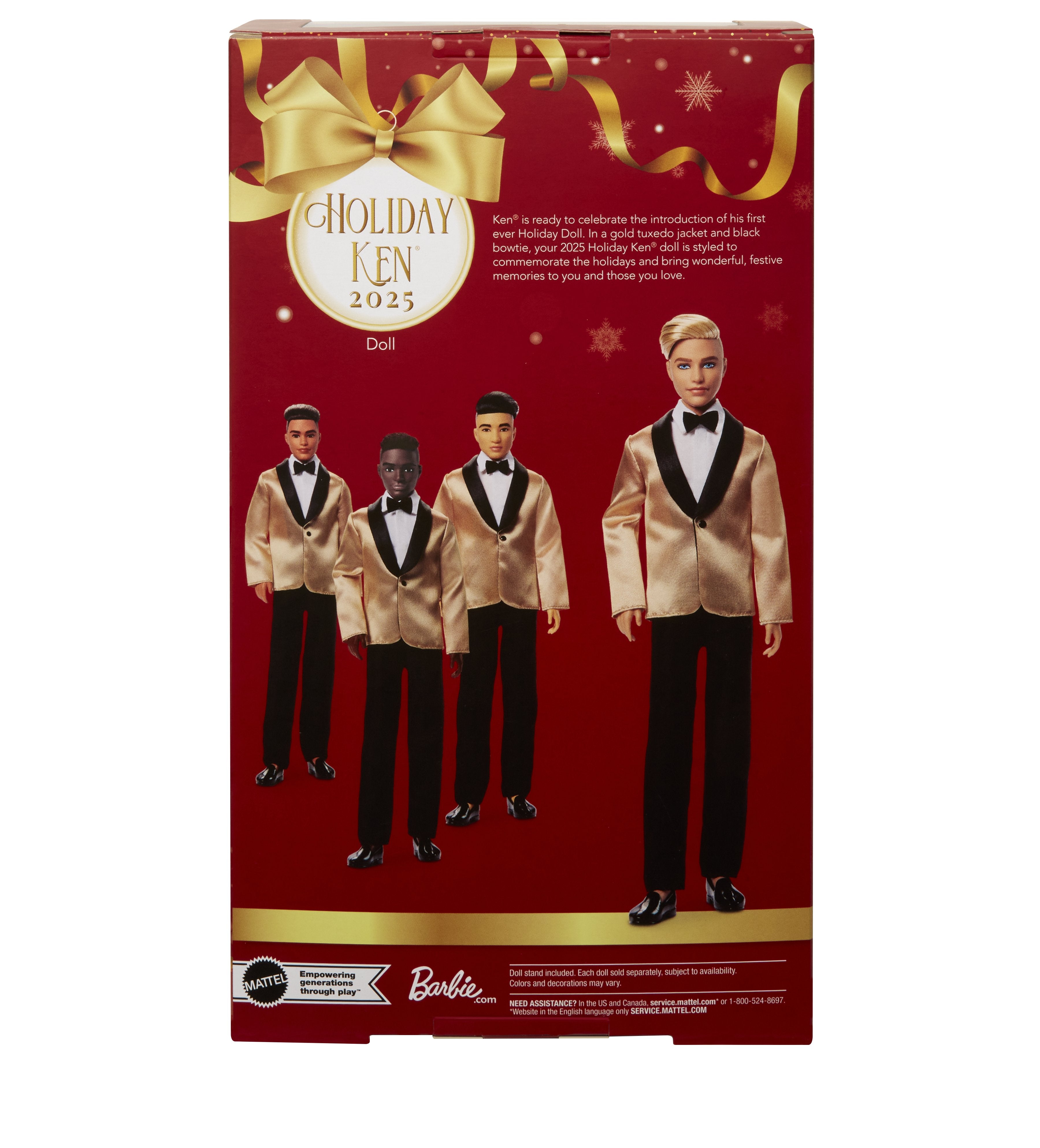 Lalka Barbie Ken Holiday Kolekcjinerska 2025