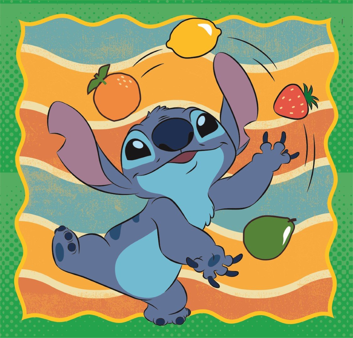 Puzzle Stitch Disney 3x48pzs