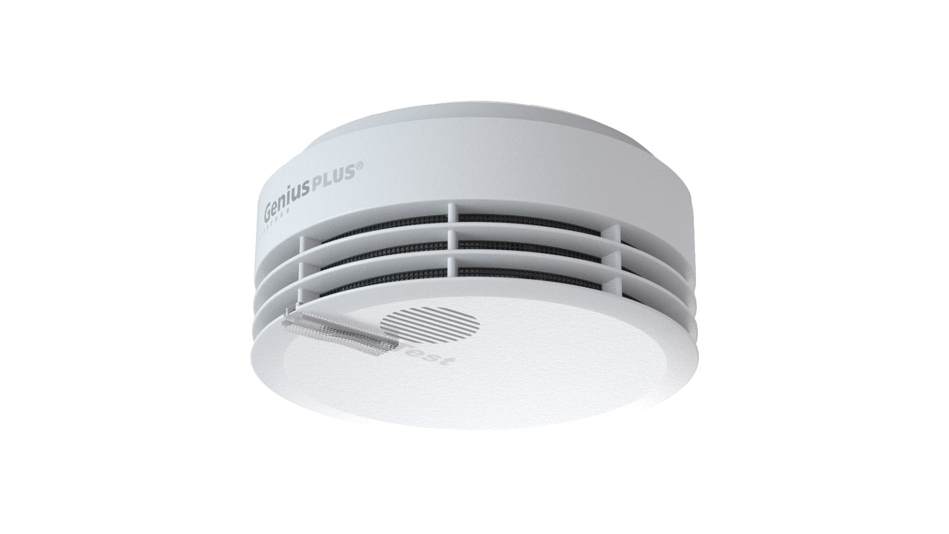 Hekatron Genius Plus 10 Jahres Rauchwarnmelder Inkl.Klebepad