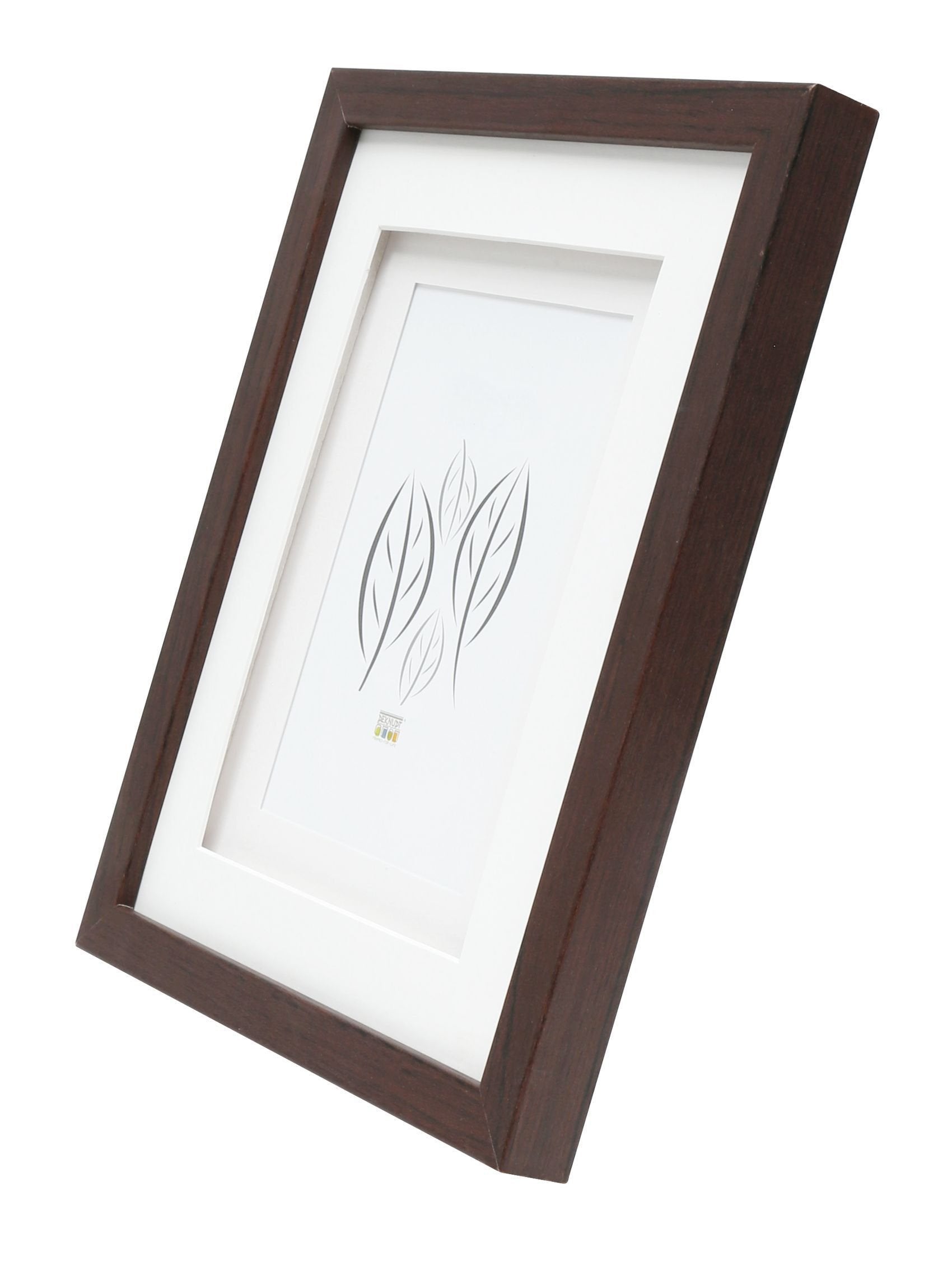 Deknudt S65kq1 Brown 20x30 Wood  Double Passepartout