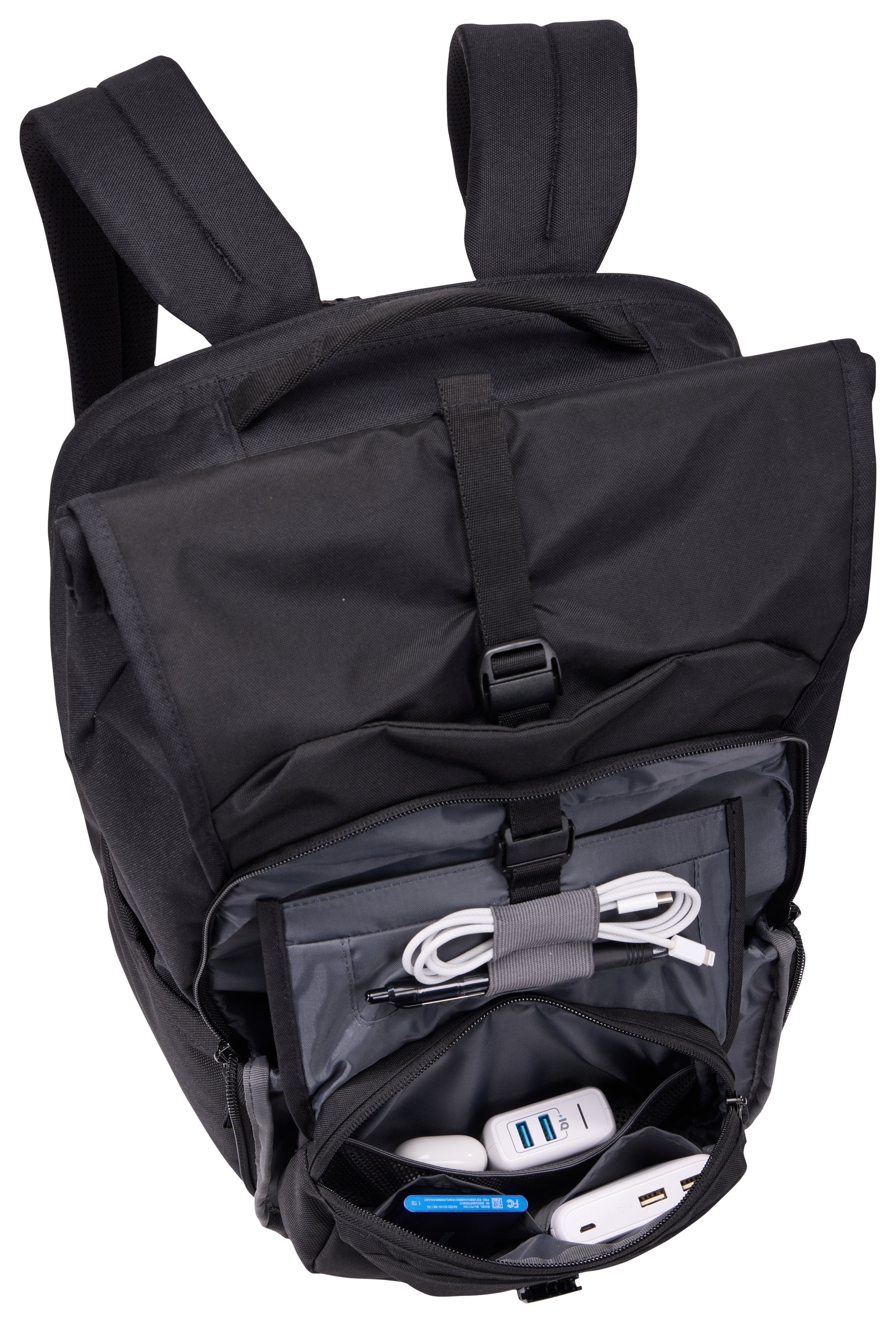 EAN 85854259712 - Case Logic VARIBP117 Black mochila Mochila informal Negro Poliéster reciclado imagen 10
