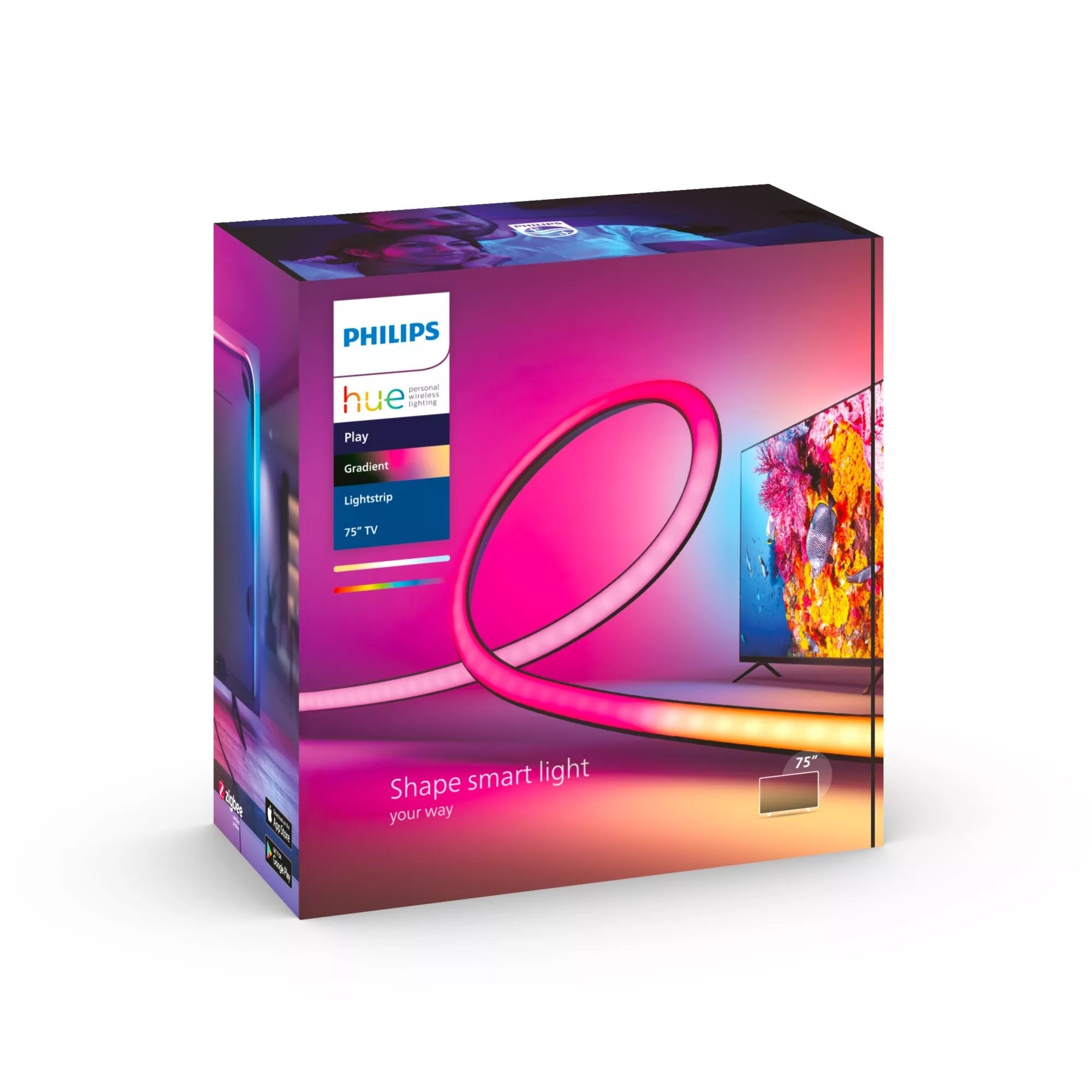 EAN 8718699784799 - Philips Hue White and Color ambiance 8718699784799 iluminación inteligente Tira de luz inteligente ZigBee imagen 8