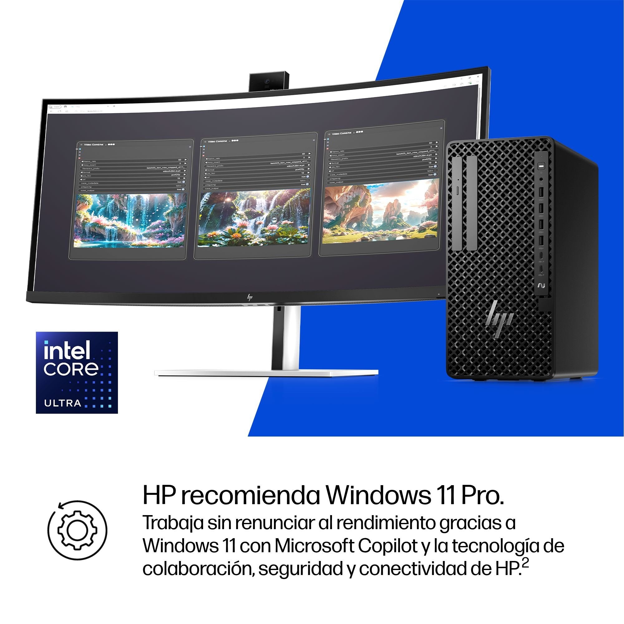 EAN 0826581352327 - HP None Intel Core Ultra 7 265 32 GB DDR5-SDRAM 1 TB SSD NVIDIA GeForce RTX 5060 Windows 11 Pro Torre Pue imagen 14