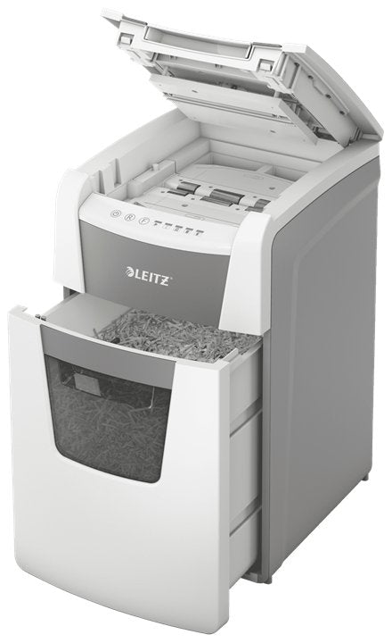 EAN 4002432124107 - Leitz 80130000 triturador de papel Corte cruzado 22 cm Gris, Blanco imagen 13