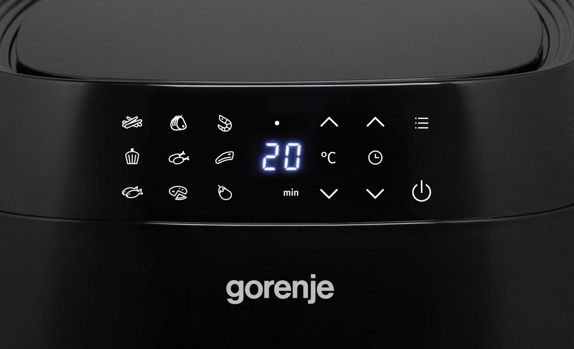 EAN 3838782424984 - Gorenje AF1409DB Sencillo 3,2 L 1400 W Freidora de aire caliente Negro imagen 11