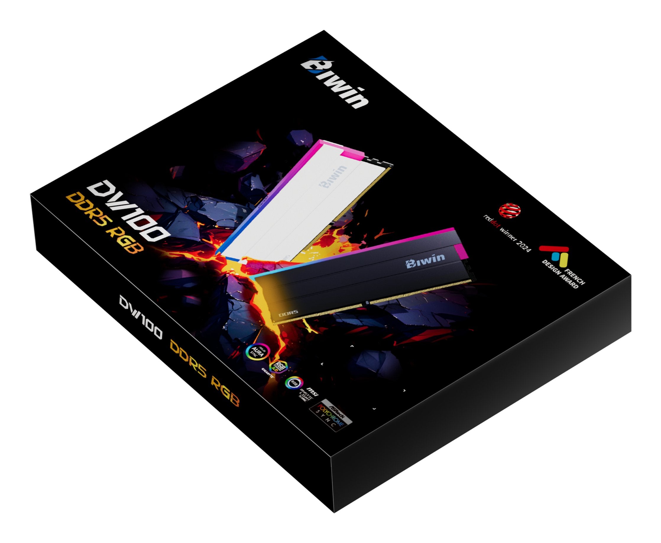 EAN 6955914623569 - Biwin DW100 módulo de memoria 64 GB 2 x 32 GB DDR5 6000 MT/s 288-pin DIMM ECC imagen 7