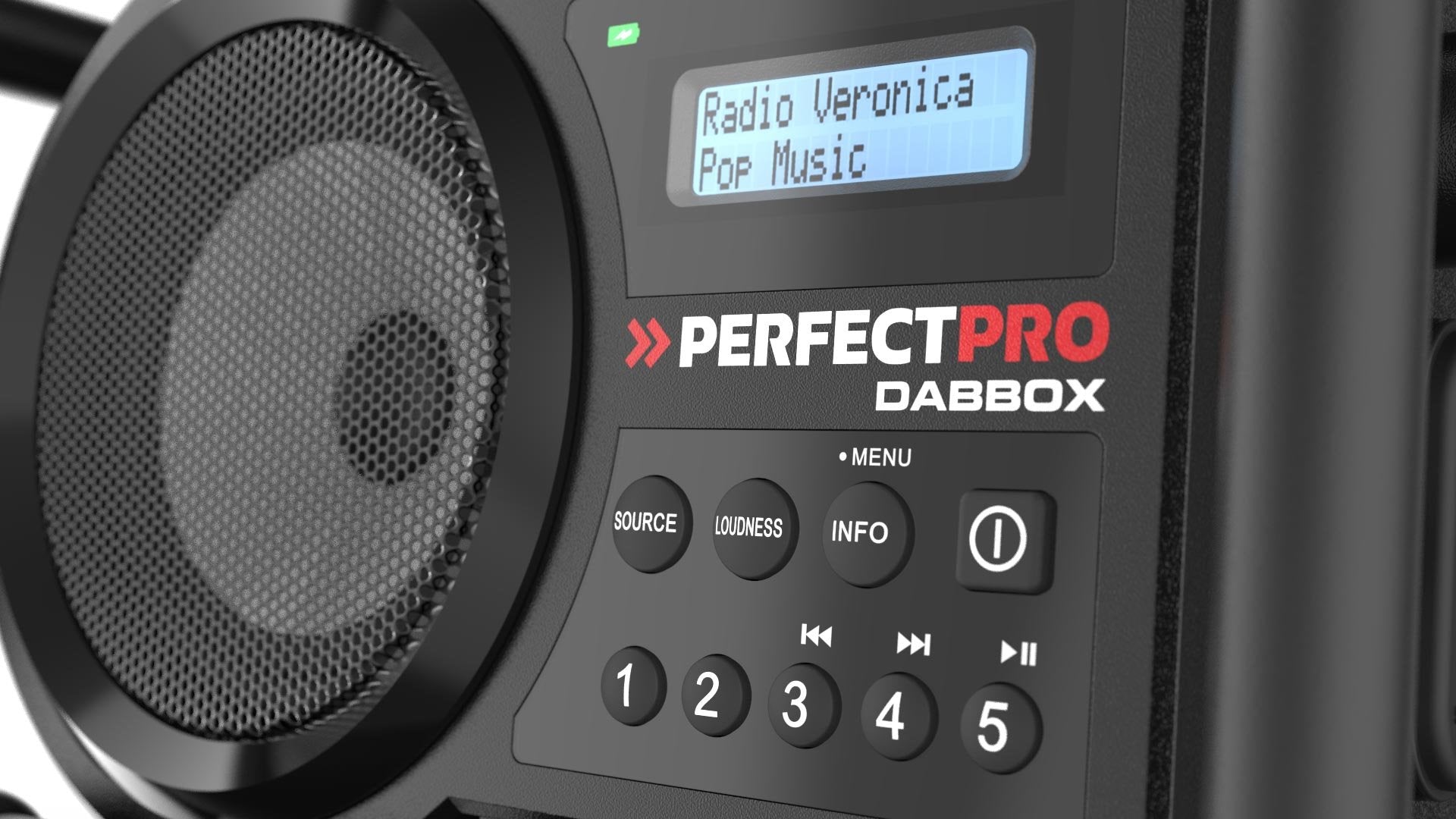 Perfectpro Dabbox Job Site Radio
