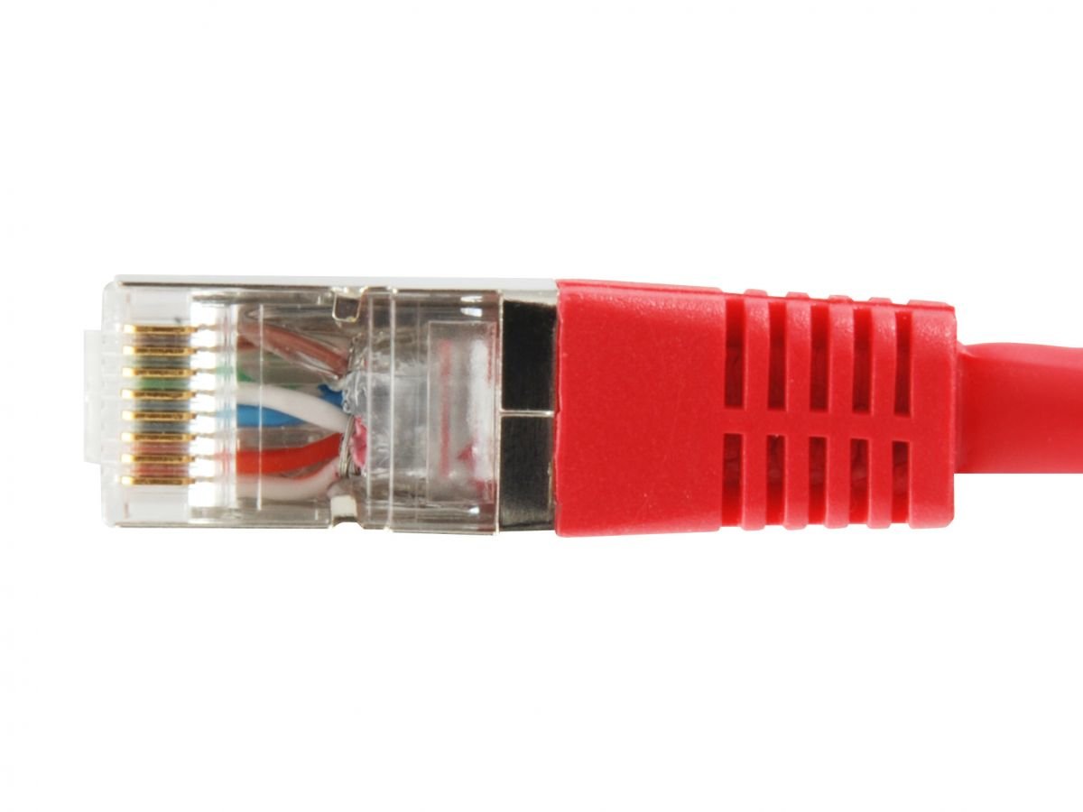 EAN 4015867152393 - Equip 605620 cable de red Rojo 1 m Cat6a S/FTP (S-STP) imagen 4