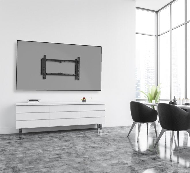 Pull-Out Flat Screen Wall Mount Tilt And Swivel (Vesa 600 X 400)