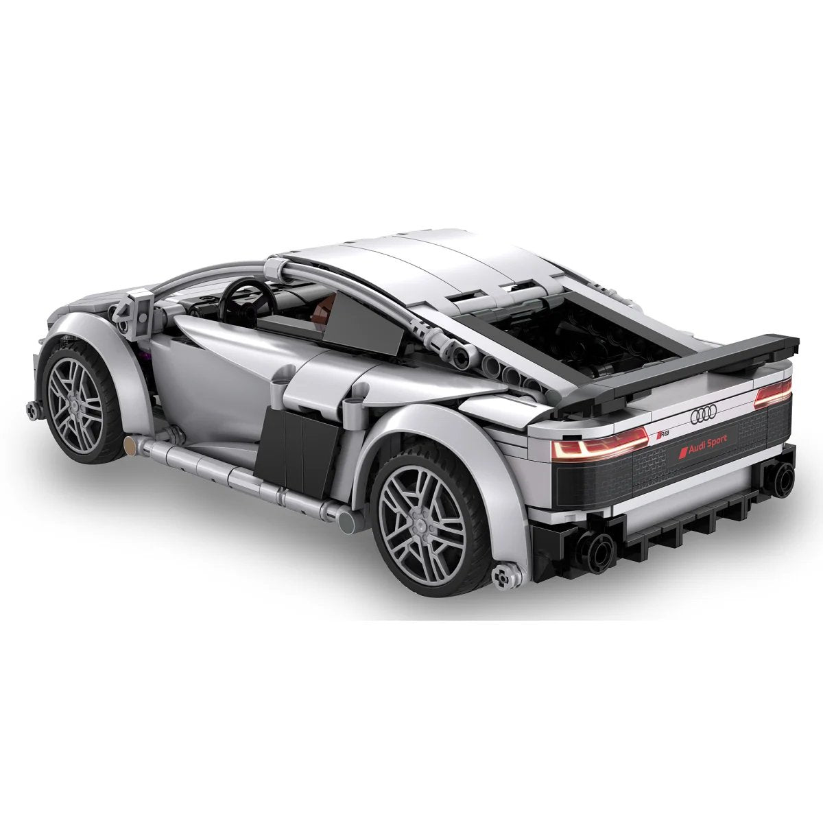 Jamara Cada Audi R8 Coupé 1:14 Gris 2,4ghz Bricks