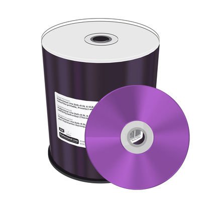 Mediarange Dvd+R 8.5gb 100pcs 8x Blanco Voll Bedruckbar Cakebo