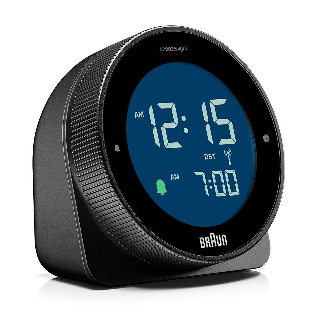 Reloj Radio Braun Bc 24 B Dcf  Alarma Negra