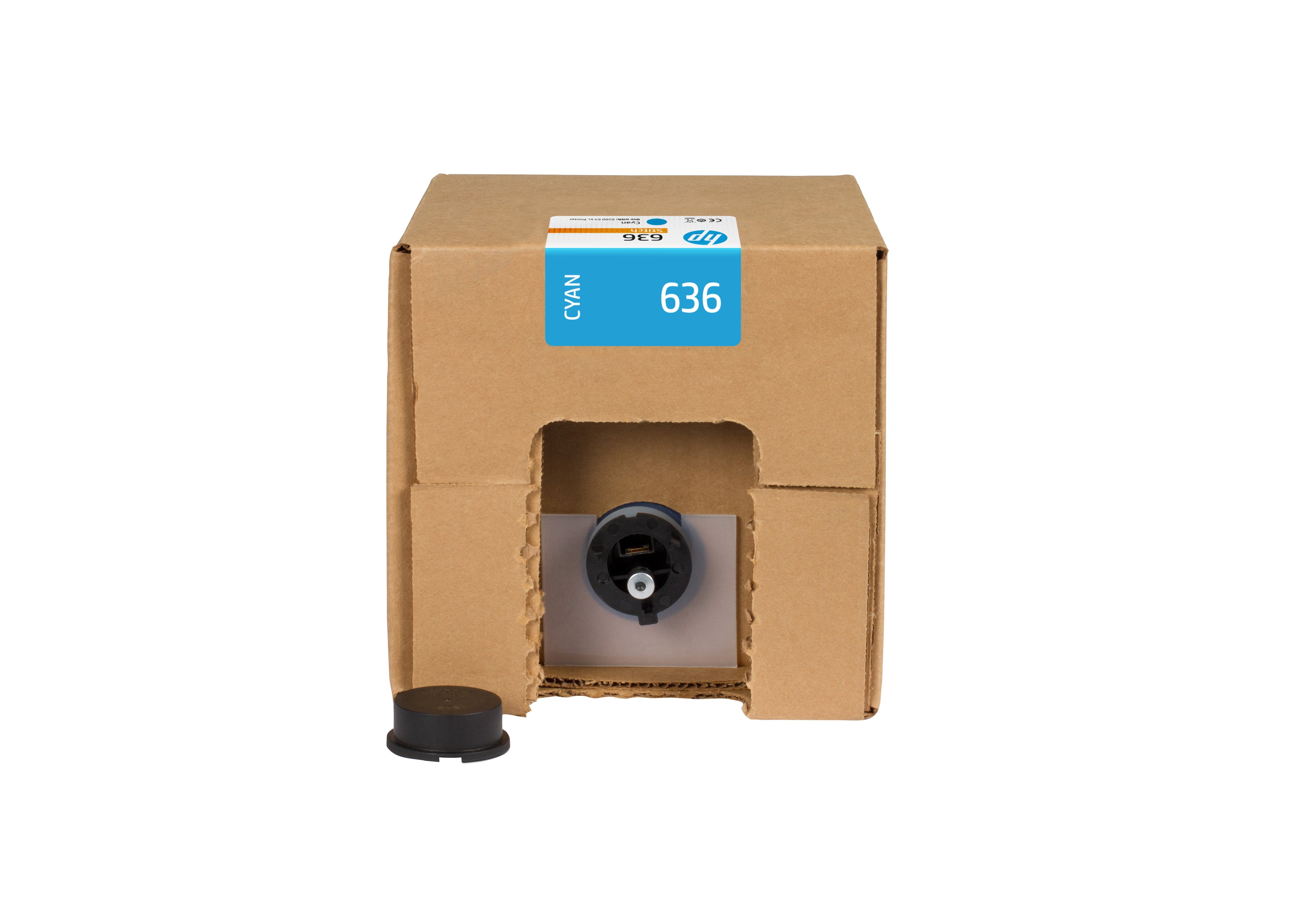 EAN 191628916573 - HP 636 3-liter Cyan Stitch Dye Sublimation Ink Cartridge cabeza de impresora Inyección de tinta térmica imagen 1