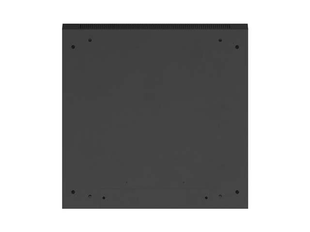 Lanberg Rack Cabinet 19in Wall-Mount 4u 600x600 Flat Pack With Metal Door Black