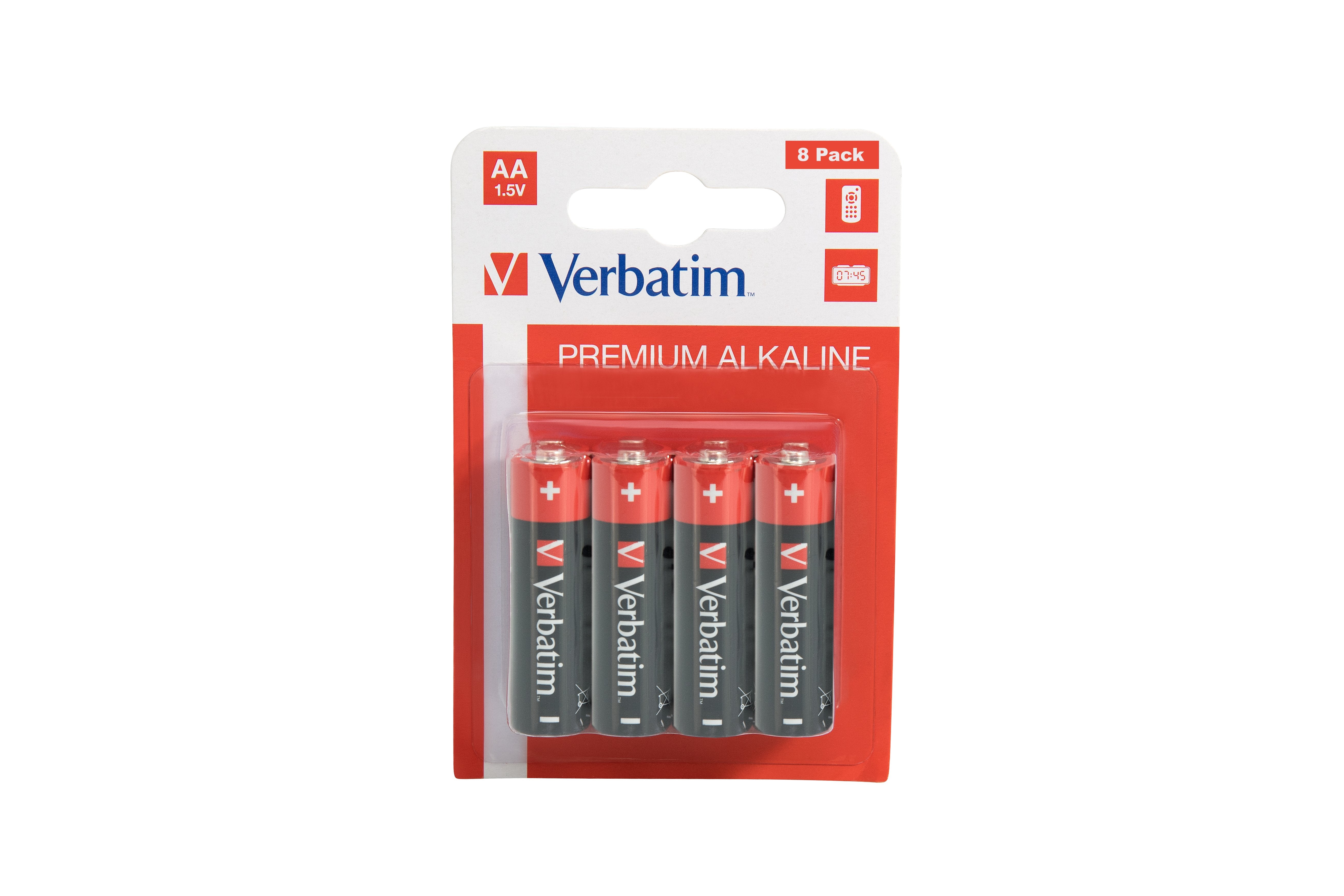 Verbatim Bateria Alcalinas Mignon Aa Lr6 Pack 8  49503