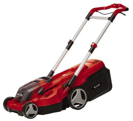 Cortacésped Inalámbrico Einhell Professional Rasarro 36/38, 36volt (2x18v) (Rojo/Negro, 2x Batería De Iones De Litio De 4,0 Ah) 3413180