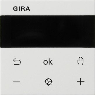 Gira System 3000 Termoestato Bluetooth Blanco